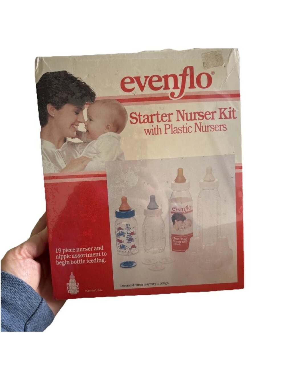 Evenflo Starter Nurser Kit 19 Pc Assortment NIB 80s Sealed
